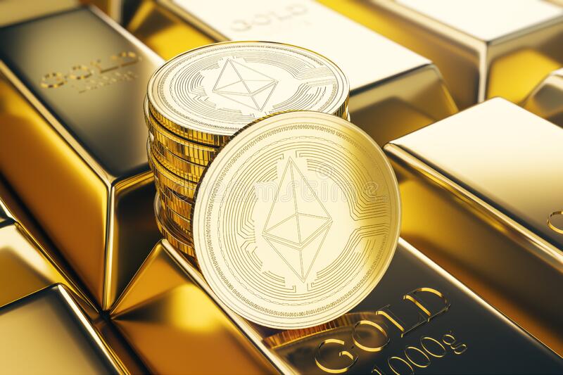 Which crypto is supported by gold?
