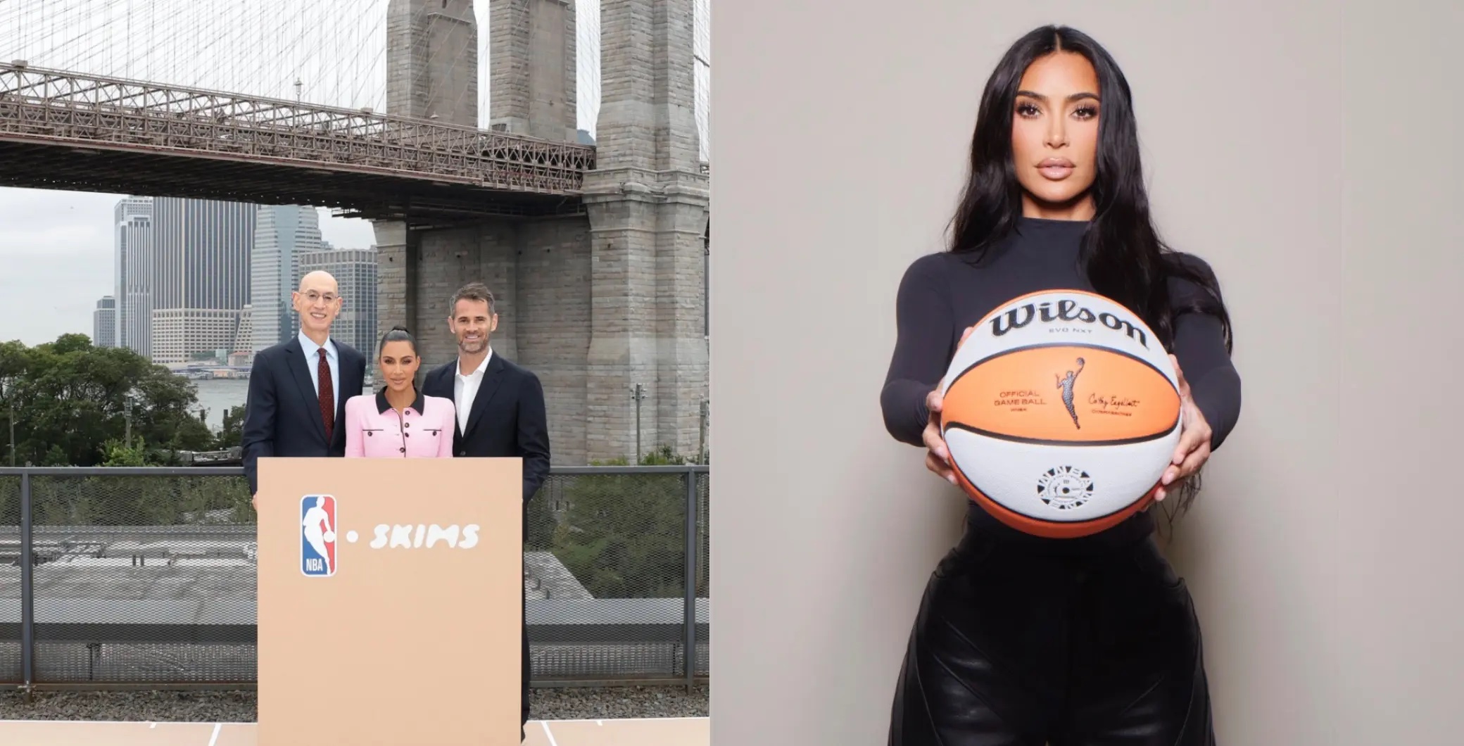 Kim Kardashian’s Skims Named the Official Underwear Partner of the NBA