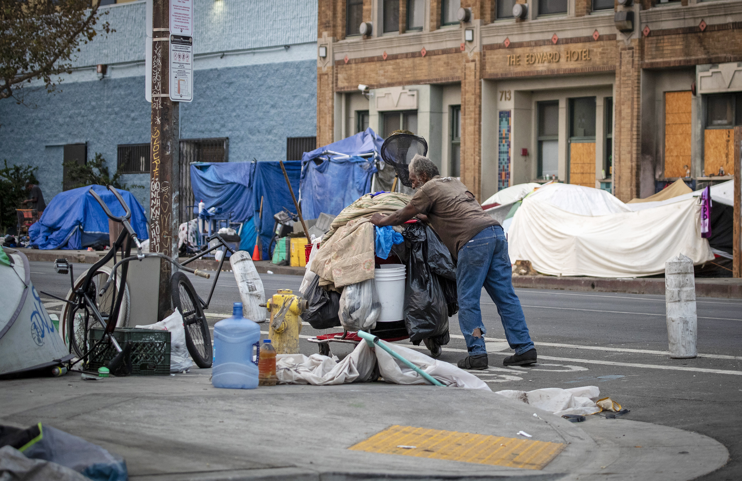 What caused the homeless crisis?